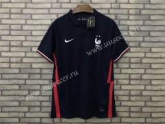 2020 European Cup France Black Thailand Soccer Jersey AAA
