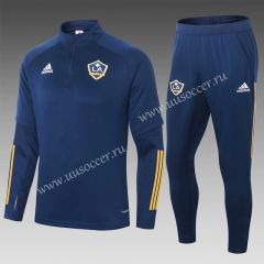 2020-2021 Los Angeles Galaxy Royal Blue Thailand Soccer Tracksuit Uniform-411