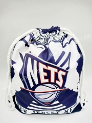 Brooklyn nets Blue & White Basketball Bag