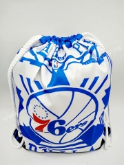 Philadelphia 76ers Blue & White Basketball Bag