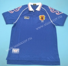 1998 Retro Version Japan Blue Thailand Soccer Jersey AAA