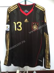 Retro Version Germany Black Thailand LS Soccer Jersey AAA