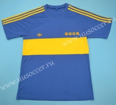 1981 Retro Version  Boca Juniors Blue Thailand Soccer Jersey AAA