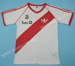 1986 Retro Version CA River Plate Home White Thailand Soccer Jersey AAA-510