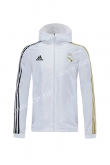 2020  Real Madrid  White Trench Coats With Hat