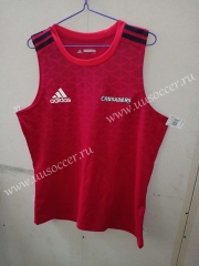 2020 Crusader Red Rugby Vest Shirt