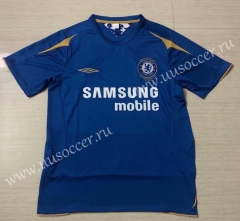 100th Commemorative Version Chelsea Blue Thailand Soccer Jersey AAA-503