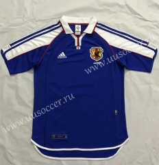 2000-2001 Retro Version Japan Blue Thailand Soccer Jersey AAA-510