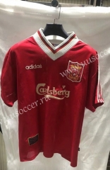 Retro Version Liverpool Home Red Thailand Soccer Jersey AAA