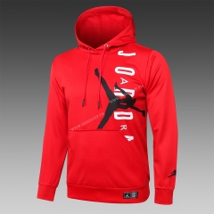 2020-2021 Jordan Paris SG Red Thailand Soccer Tracksuit With Hat-815