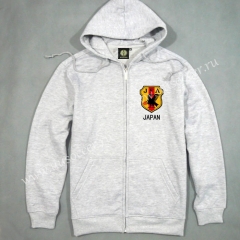 2020-2021 Japan White  Thailand Soccer Jacket Top With Hat
