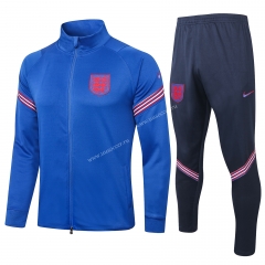 2020-2021 England multicolor Blue Soccer Thailand Jacket Uniform-815