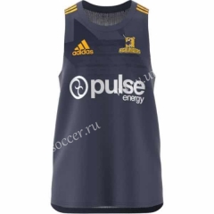 2020 Highlanders Gray Rugby Shirt VEST