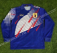 1994 Retro Version Japan Home Blue LS Thailand Soccer Jersey AAA-503