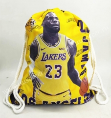 2020-2021 L.A. Lakers Yellow Basketball Bag