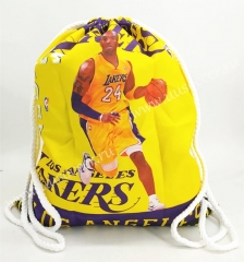 2020-2021 Kobe L.A. Lakers Yellow Basketball Bag