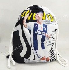 2020-2021 Juventus FC Black & White Football Bag