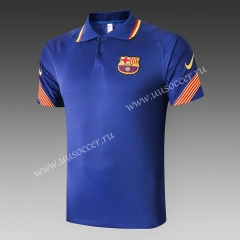 2020-2021 Barcelona Blue Thailand Polo-815