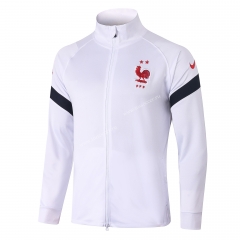 2020-2021 France White Thailand Soccer Jacket -815
