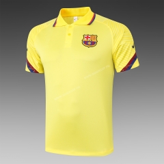 2020-2021 Barcelona Yellow Thailand Polo -815