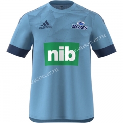 2020-2021 Blues Home Light Blue Rugby Shirt