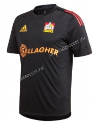 2020-2021 Chiefs Black Thailand Training Rugby jerseys