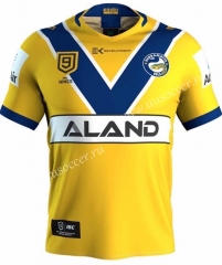 2020-2021 Manna fish Home Yellow Rugby Shirt​
