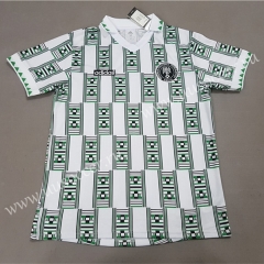 1994 Retro Version Nigeria White Soccer Thailand jersey