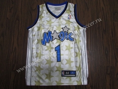 An Xing Version NBA Orlando Magic White #1 Jersey