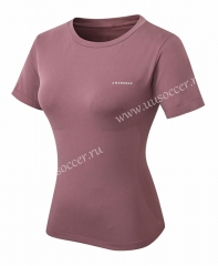 WT003 Brown Close-fitting yoga wear -815