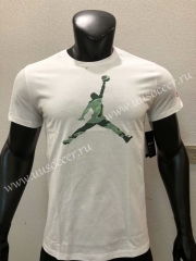 Jordan Paris White Cotton T-shirt