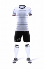 Without logo 2020-2021Germany Home White Soccer Uniform