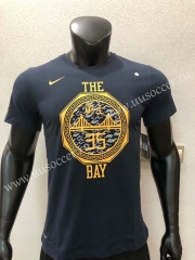 NBA Golden State Warriors Black #35 Cotton T-shirt