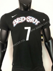 NBA Black #7 Cotton T-shirt