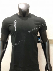 Jordan Paris Black Cotton T-shirt