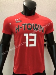 NBA Red #13 Cotton T-shirt