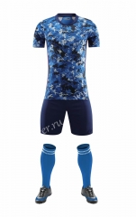 Without logo 2020-2021Japan Home Blue Thailand Soccer Uniform