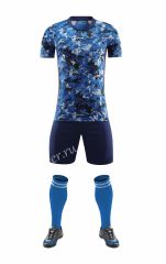 Without logo 2020-2021Japan Home Blue Thailand Soccer Uniform