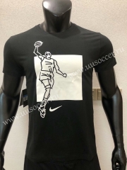 New Light Black Cotton T-shirt