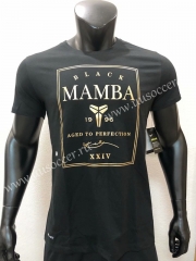 New Light Black Cotton T-shirt