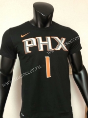 NBA Black Cotton T-shirt