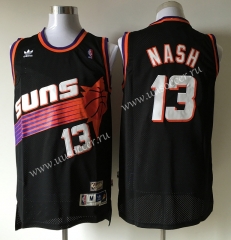NBA Phoenix Suns Black Mesh printing #13 Jersey