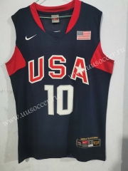 Fantasy Edition USA Kobe Dark Blue #10  Jersey