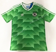 1990 Retro Version Germany Green Thailand Soccer Jersey-912