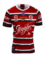 2020 Nine Sydney Rabbitohs Red Rugby Shirt