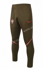 2020-2021 Portugal Army Green Thailand Long Pants-815
