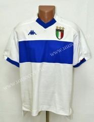 1998-2000 Retro Version Italy Away White Thailand Soccer Jersey AAA-503
