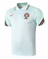 2020-2021 Portugal Light Green Thailand Polo-815