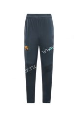 2020-2021 Barcelona Gray & Green Traning Thailand Soccer Long Pants-LH