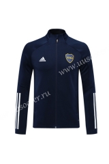 2020-2021 BOCA Juniors Royal Blue Soccer Jacket -LH